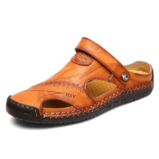 SAMATO | Leren sandalen voor heren