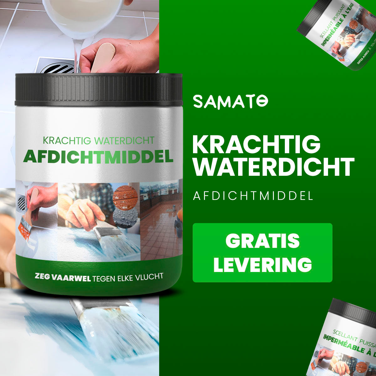 SAMATO | Krachtig waterdicht afdichtmiddel